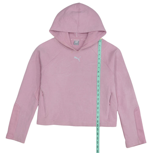 Puma Women Pink XL Hoodie Pullover Keeps You Dry Sportswear