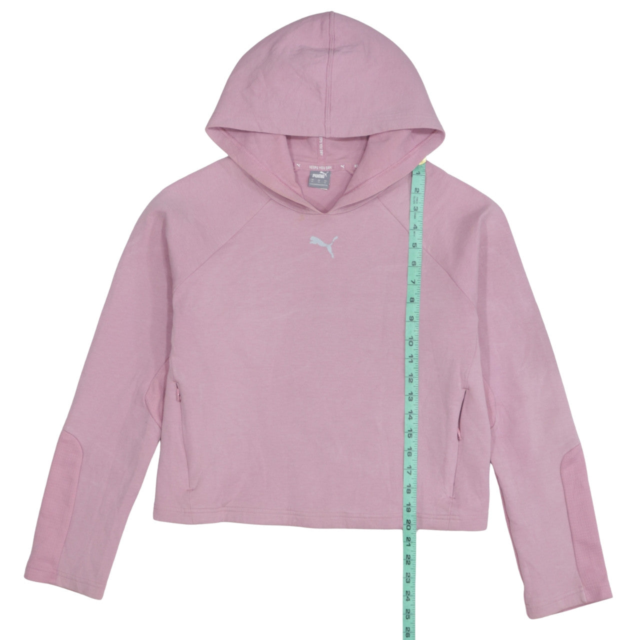 Puma Women Pink XL Hoodie Pullover Keeps You Dry Sportswear