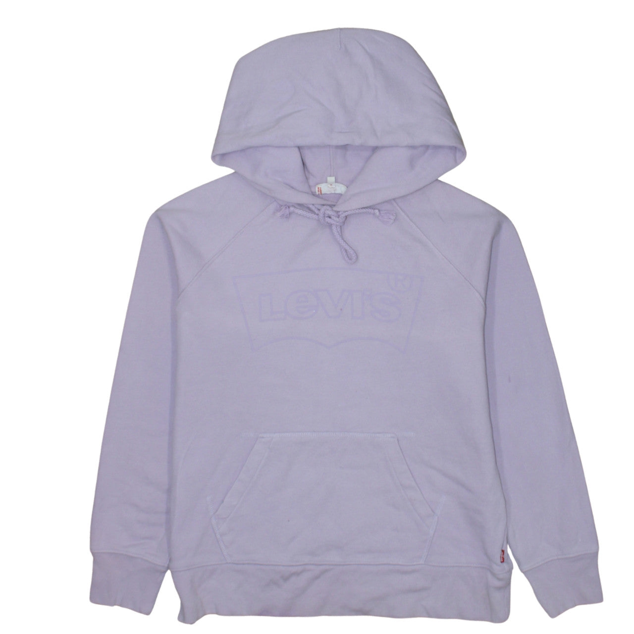 Levi's Women Lilac Pullover Hoodie Cotton Blend Size M