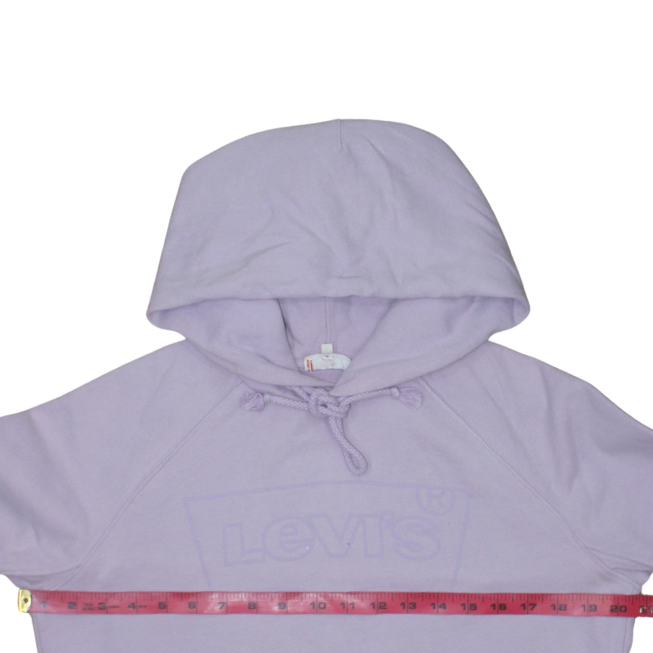 Levi's Women Lilac Pullover Hoodie Cotton Blend Size M