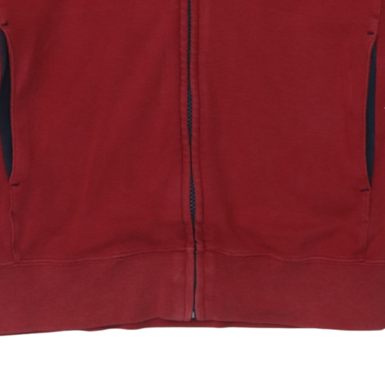 Champion Men's Red Full Zip Sweatshirt Size M Athletic Classic