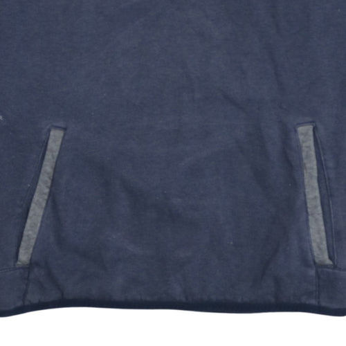 Nike Air Blue Hoodie Teens M Pullover Sports Graphic Sweatshirt