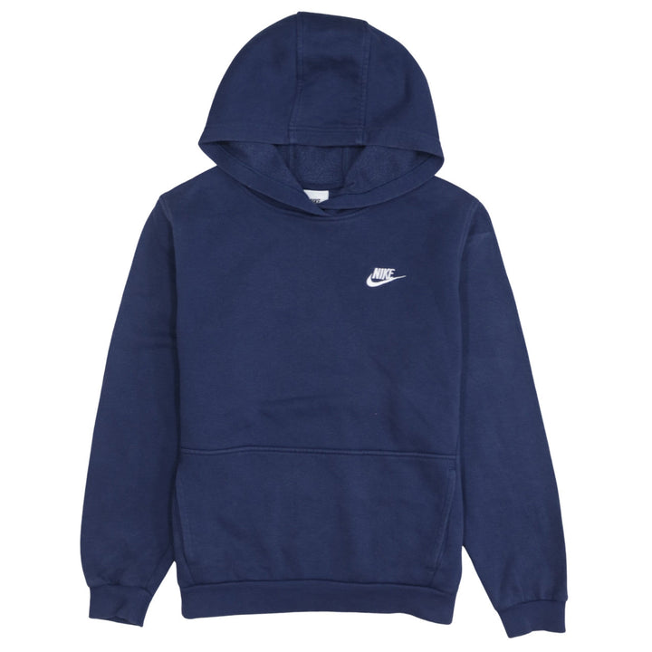 Nike Boys Blue Pullover Hoodie XL (158-170cm) Hooded Sweatshirt