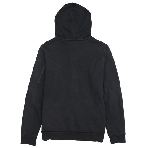 PUMA Womens Black Large Full Zip Hoodie Sweatshirt with Logo
