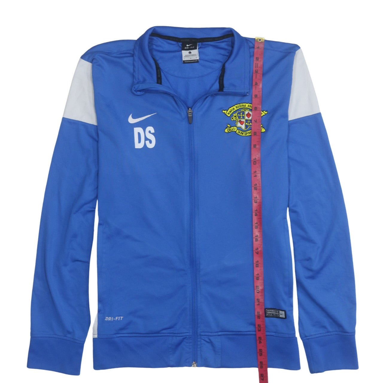 Nike Men's Blue Dri-FIT Full Zip Track Sweatshirt Size L