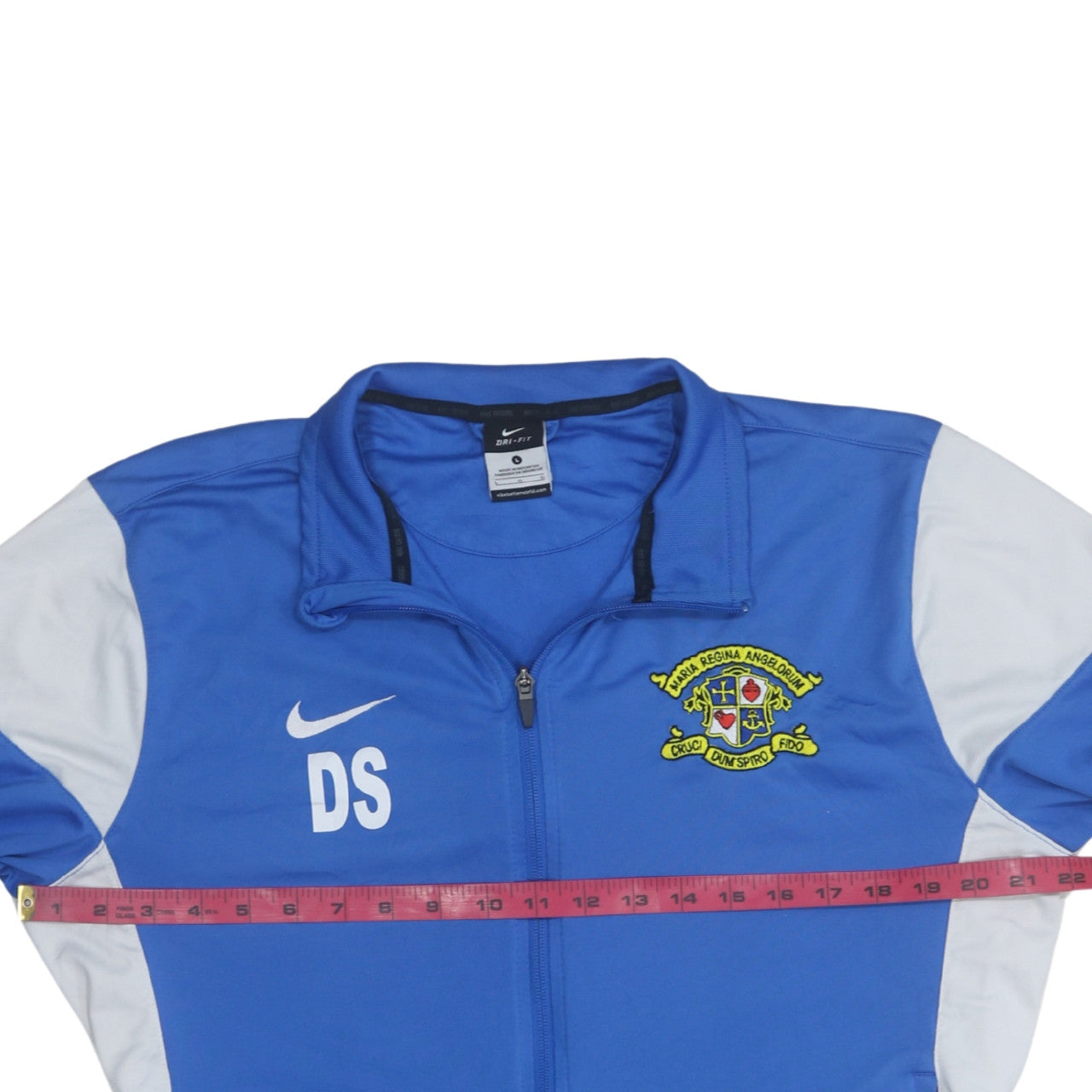 Nike Men's Blue Dri-FIT Full Zip Track Sweatshirt Size L