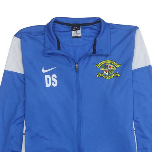 Nike Men's Blue Dri-FIT Full Zip Track Sweatshirt Size L