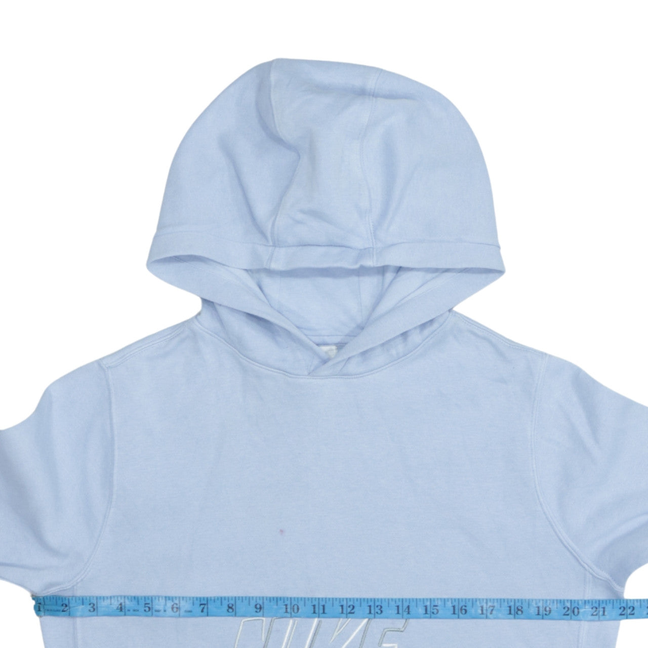 Nike Boys Blue XL Pullover Hoodie Sweatshirt with Logo Print