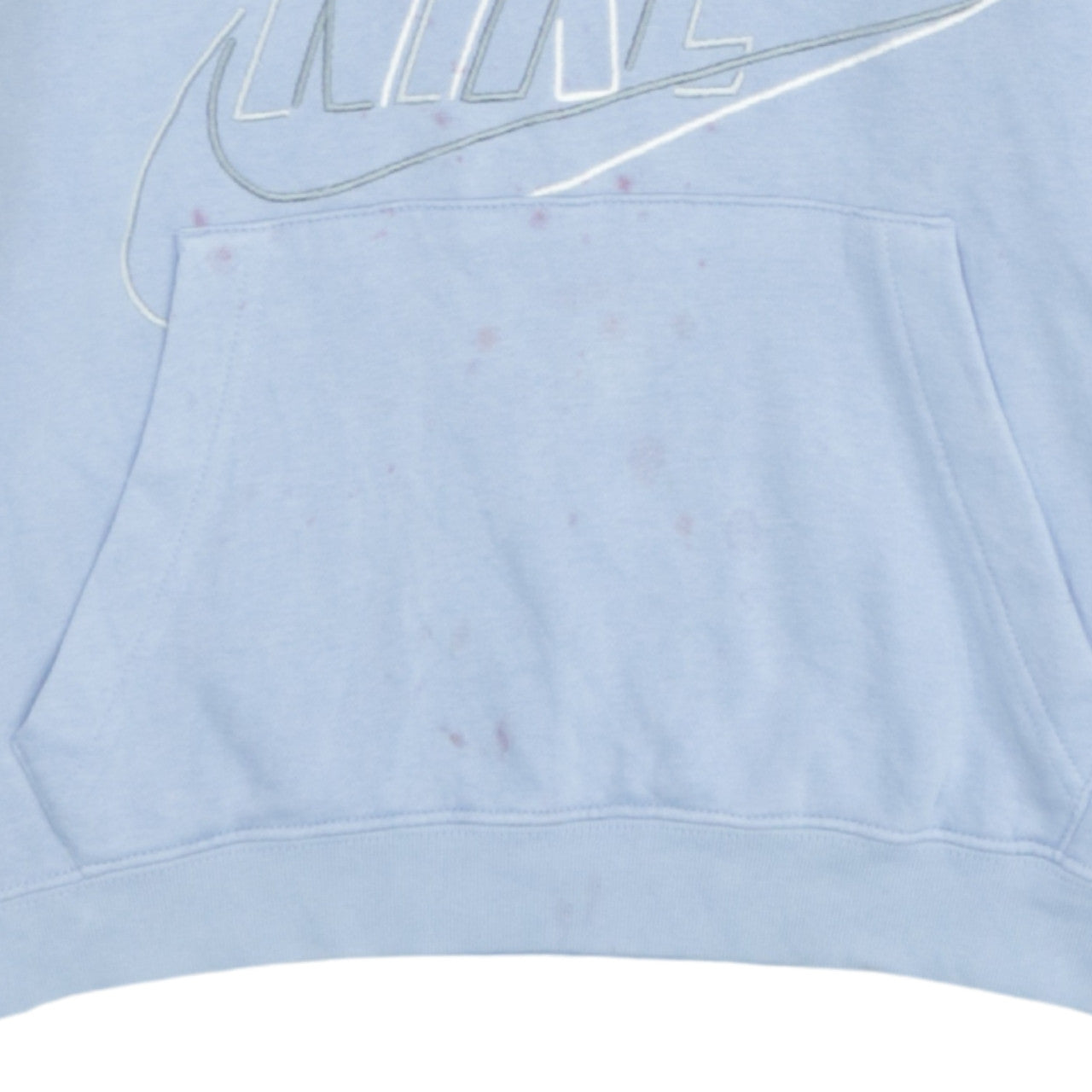 Nike Boys Blue XL Pullover Hoodie Sweatshirt with Logo Print