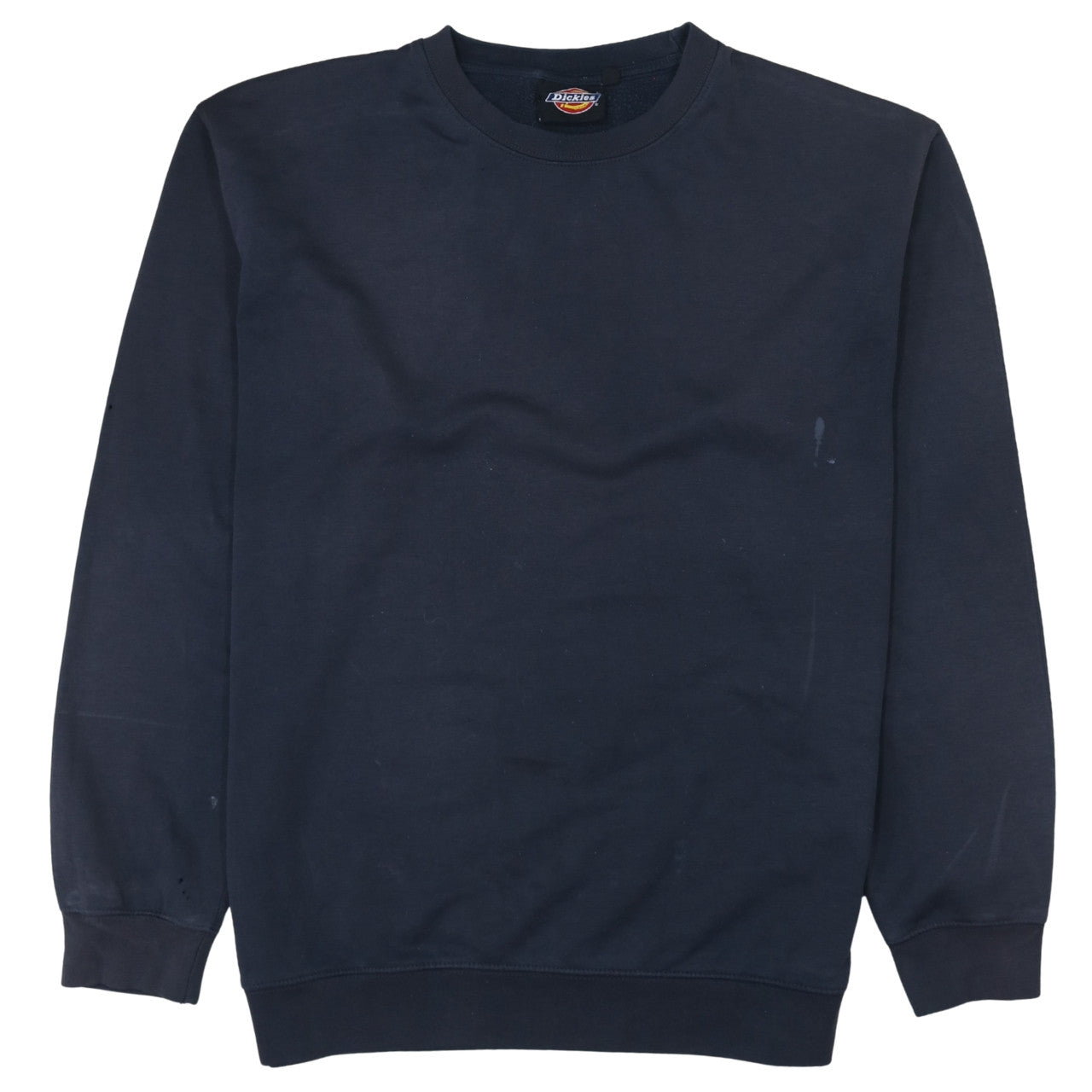 Dickies Men's Blue Crew Neck Pullover Sweatshirt L Regular Fit