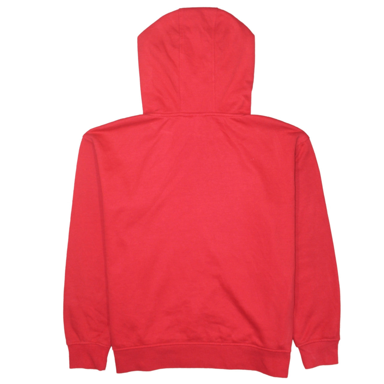 Disney Women Red Hoodie L 14/16 Mickey Hands Heart Print Pullover