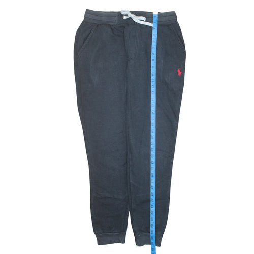 Polo Ralph Lauren Men's Black Medium Jogger Sweatpants 100% Cotton