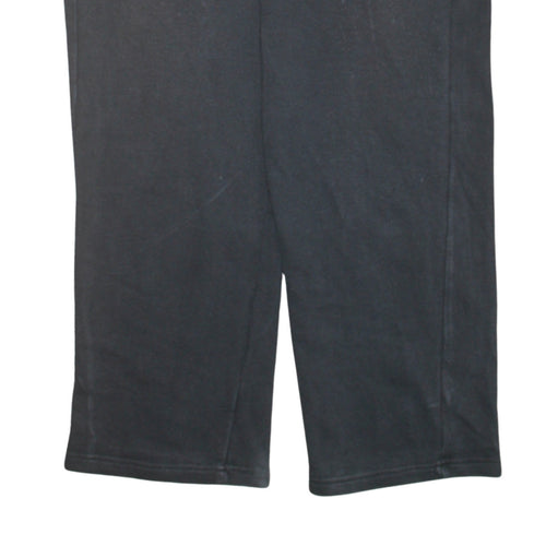 Puma Men's Black Large Jogger Sweatpants Elastic Waist