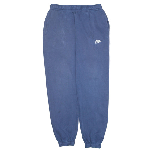 Nike Men's Blue Fleece Jogger Sweatpants Size S Regular Fit