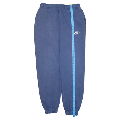 Nike Men's Blue Fleece Jogger Sweatpants Size S Regular Fit