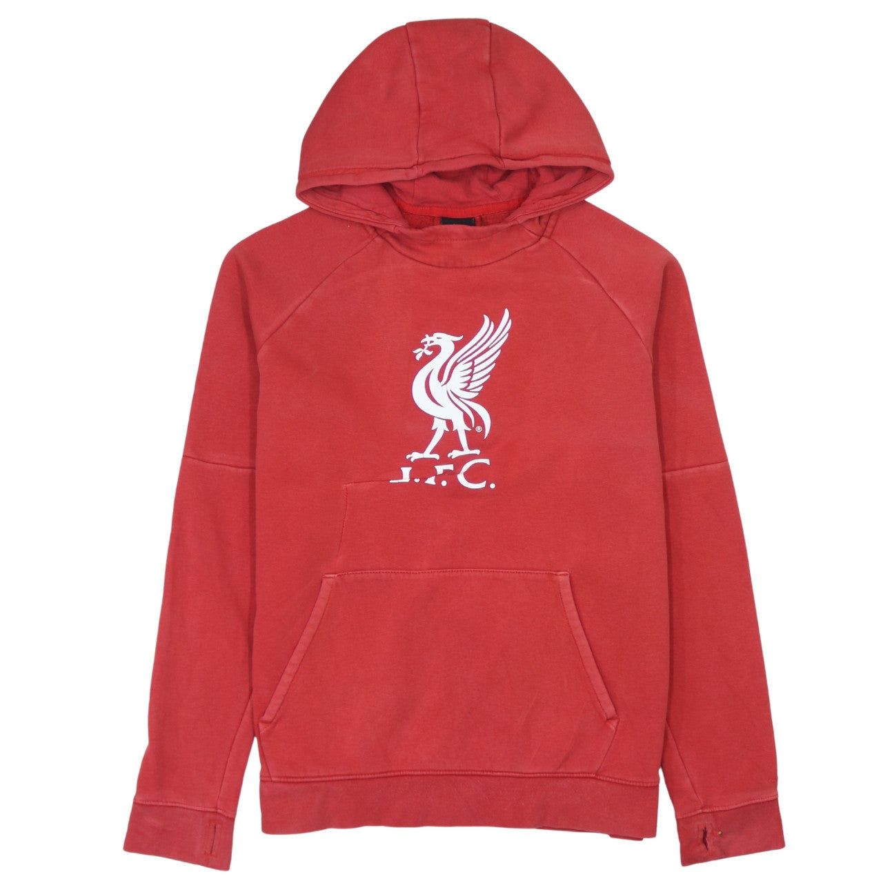 Nike Boys Red Liverpool FC Hoodie XL 158-170cm Pullover Sweatshirt