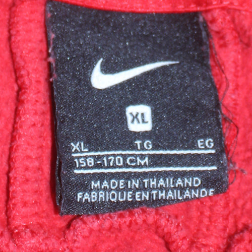 Nike Boys Red Liverpool FC Hoodie XL 158-170cm Pullover Sweatshirt