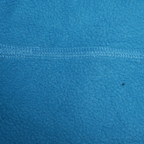 Adidas Womens Blue ClimaWarm 1/2 Zip Pullover Sweatshirt UK 14