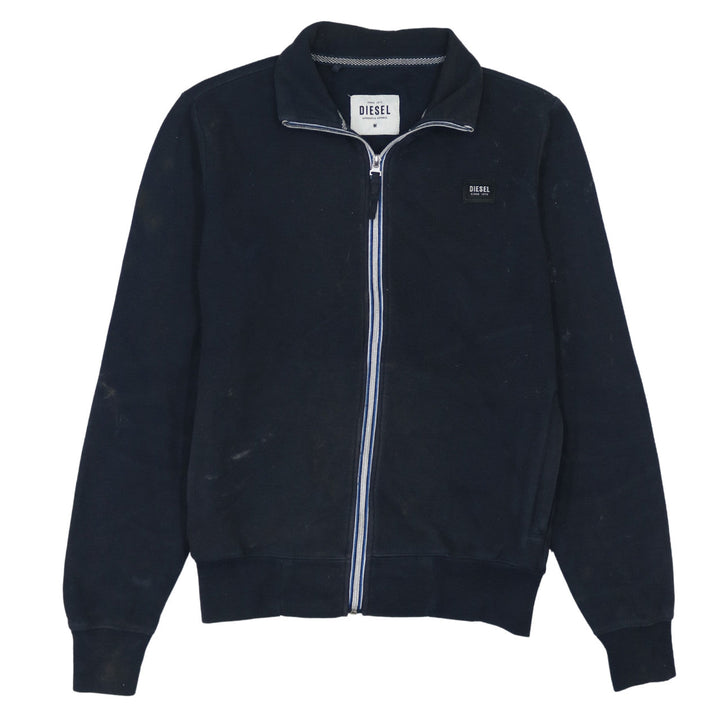 Diesel Men’s Blue Full Zip Sweatshirt Jacket M
