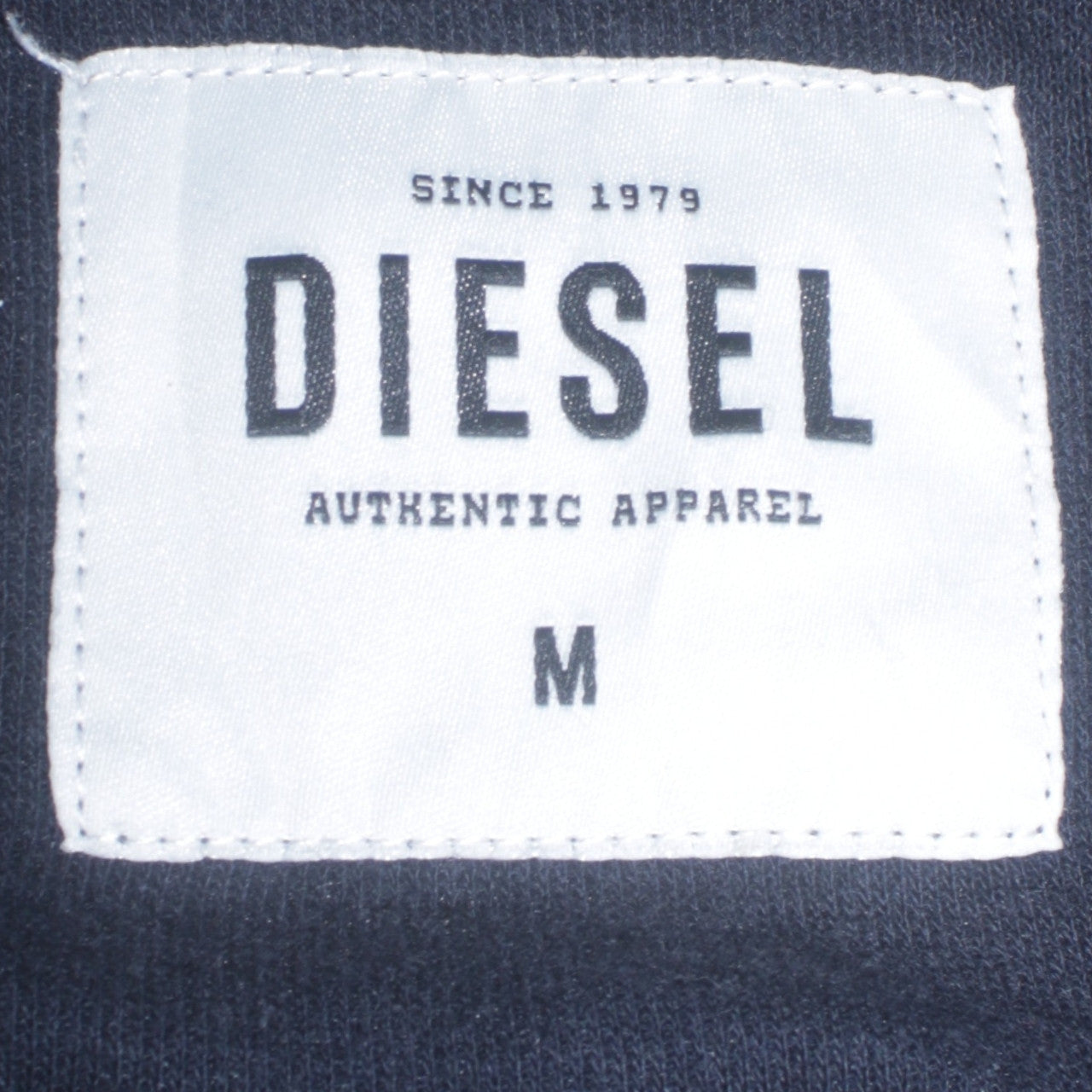 Diesel Men’s Blue Full Zip Sweatshirt Jacket M