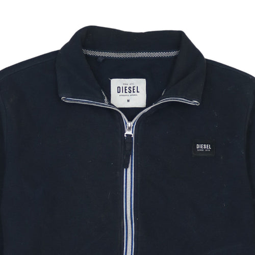 Diesel Men’s Blue Full Zip Sweatshirt Jacket M