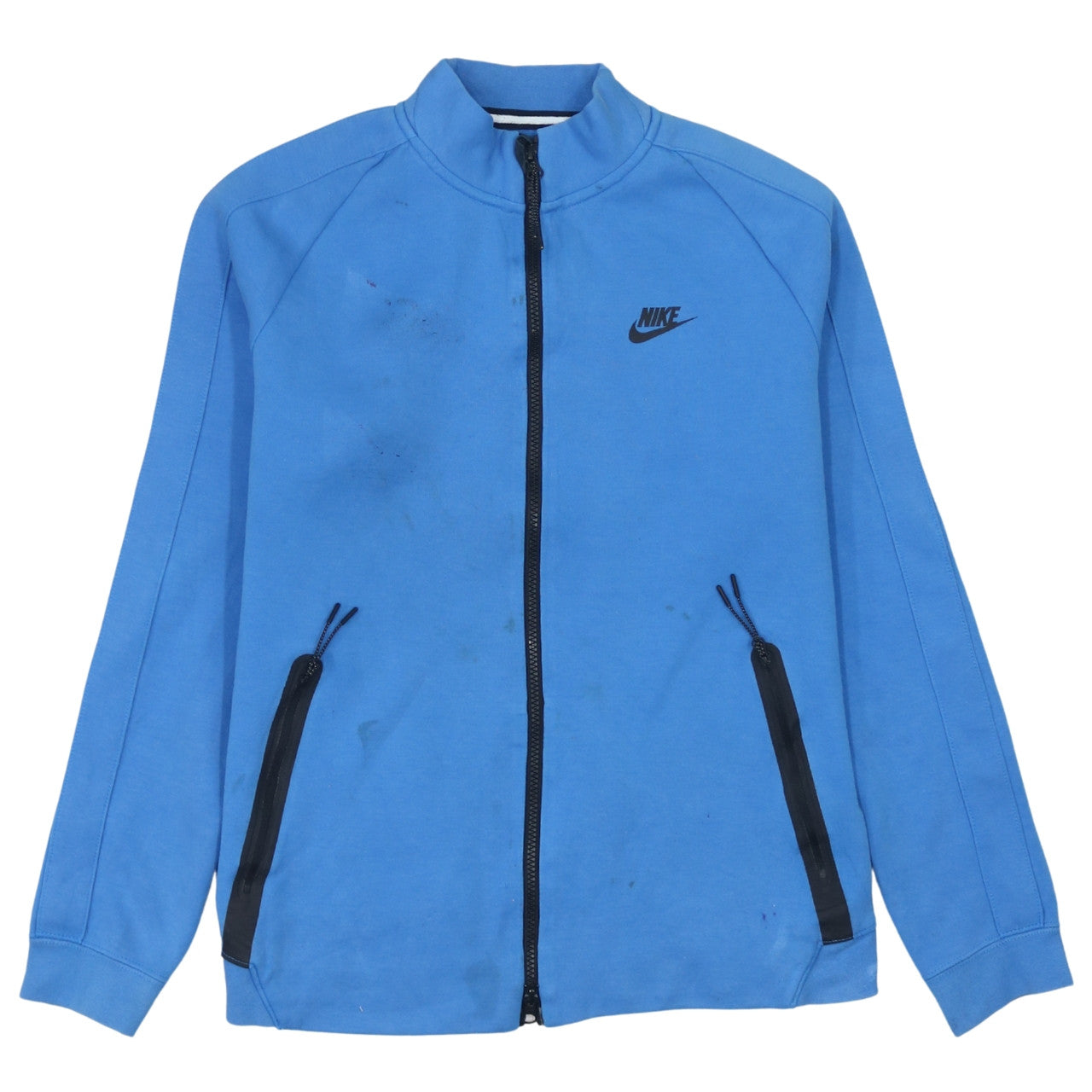 Nike Men's Blue Full Zip Sweatshirt Jacket M Lightweight