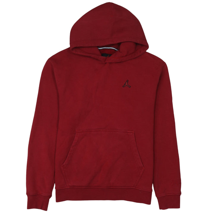 Jordan Mens Red Pullover Hoodie Medium Regular Fit Sportswear
