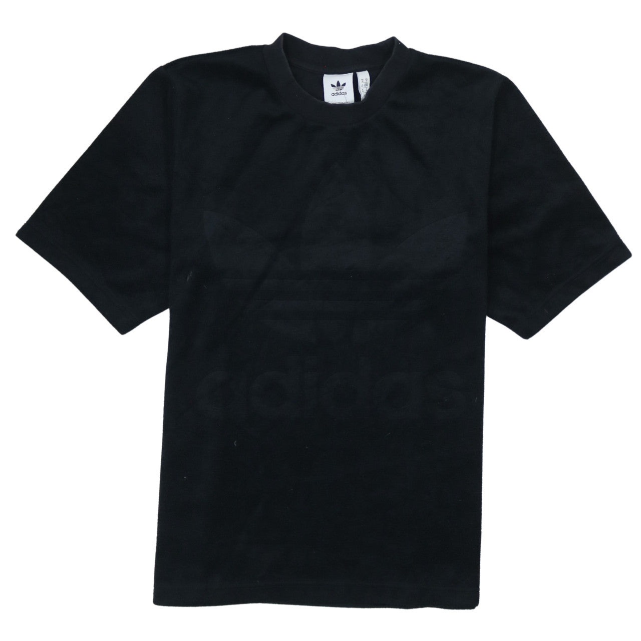 Adidas Men's Black Cotton Short Sleeve Sports T-Shirt M