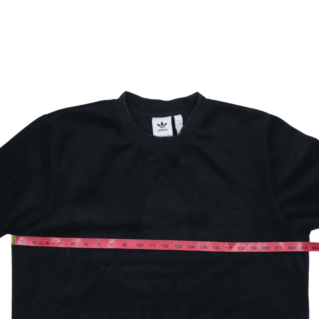 Adidas Men's Black Cotton Short Sleeve Sports T-Shirt M