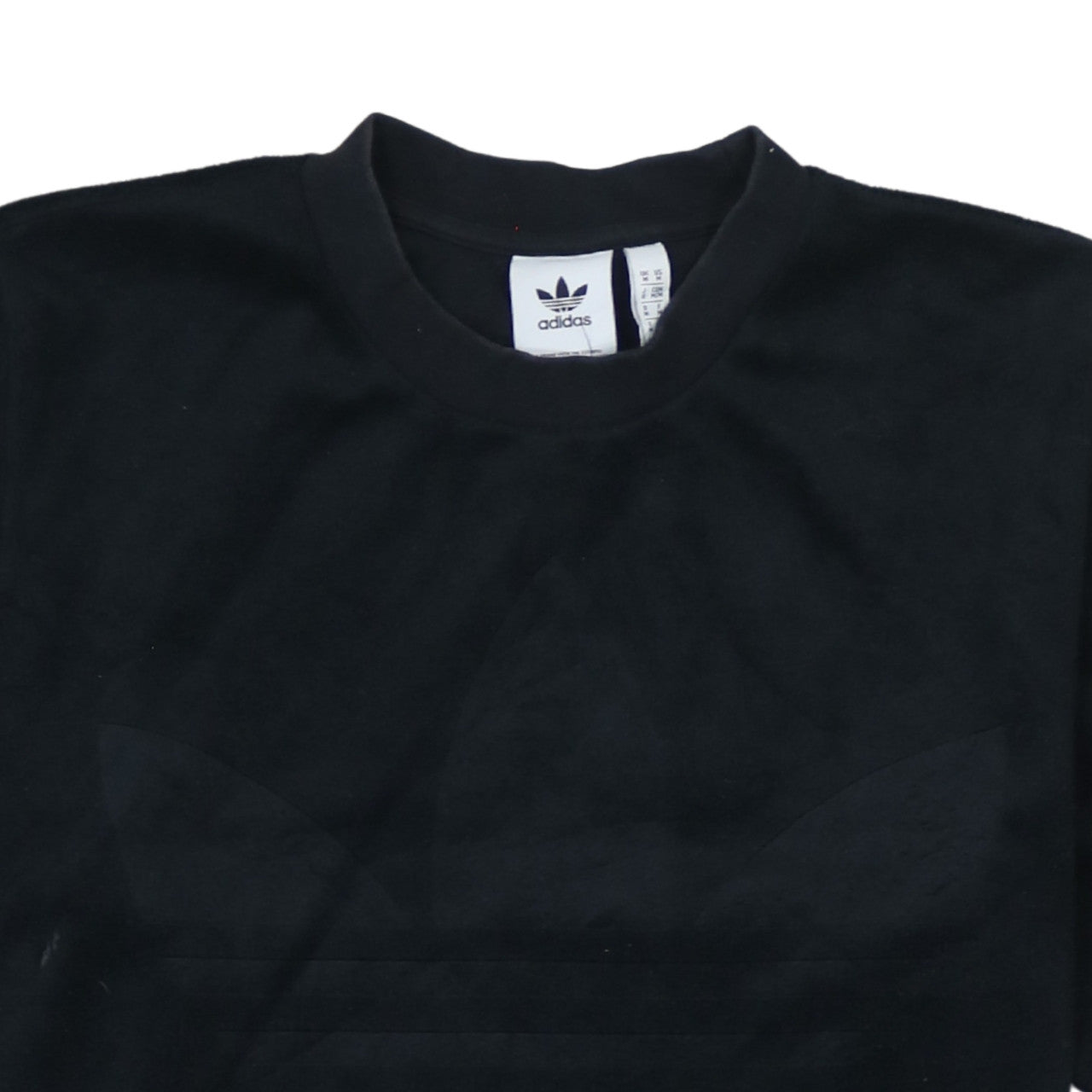 Adidas Men's Black Cotton Short Sleeve Sports T-Shirt M