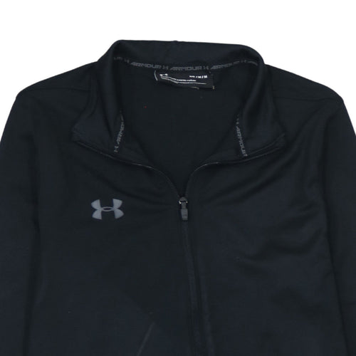 Under Armour Men's Black Full Zip Performance Sweatshirt M