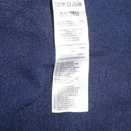 Russell Athletic Men's Blue Pullover Hoodie Small Regular Fit