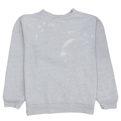 Polo Sport Ralph Lauren Women Grey Flag Logo Cotton Sweatshirt M