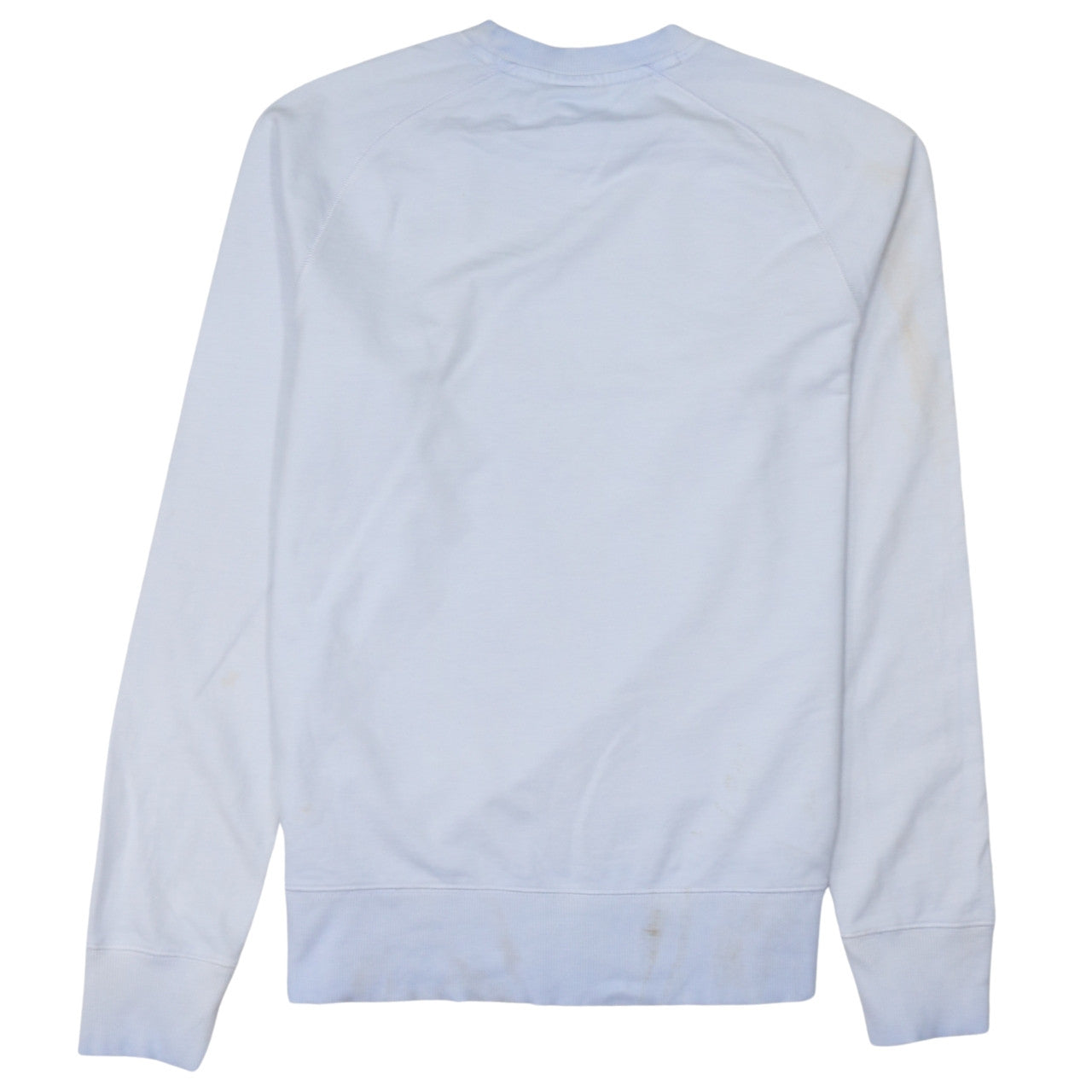 Nike Womens Light Blue Cotton Crew Neck Logo Sweatshirt M