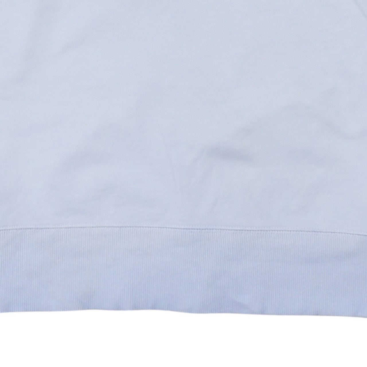 Nike Womens Light Blue Cotton Crew Neck Logo Sweatshirt M
