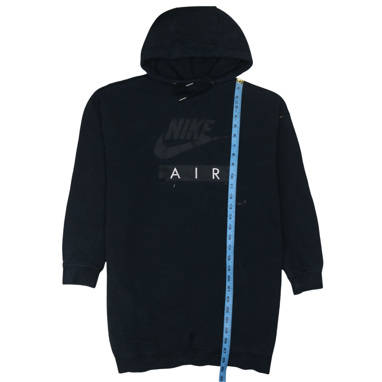 Nike Men's Black Pullover Hoodie Small Sportswear Logo Sweatshirt