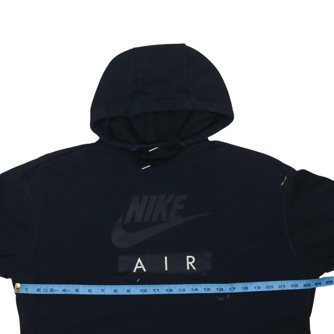 Nike Men's Black Pullover Hoodie Small Sportswear Logo Sweatshirt