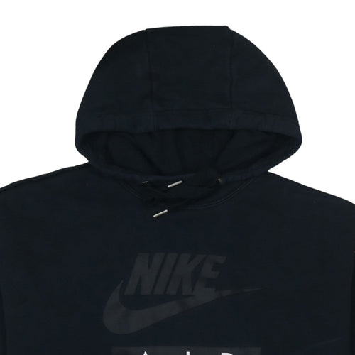Nike Men's Black Pullover Hoodie Small Sportswear Logo Sweatshirt