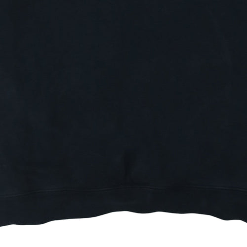Nike Men's Black Pullover Hoodie Small Sportswear Logo Sweatshirt