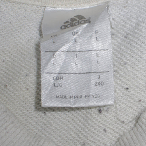 Adidas Men’s Beige Ajax Amsterdam Crew Neck Sweatshirt Size L