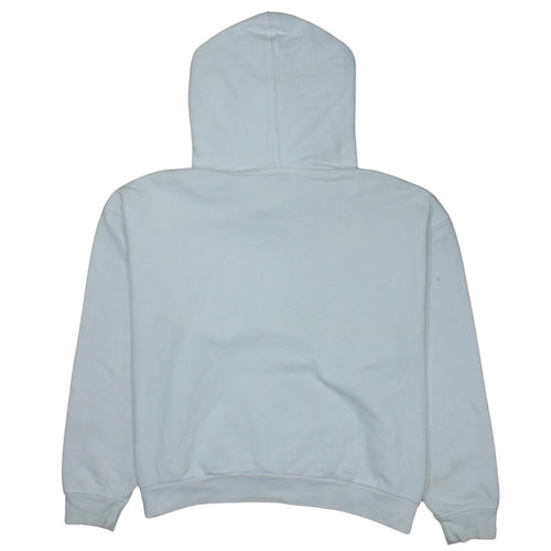 Levi's Womens White Large Pullover Hoodie with Logo Print