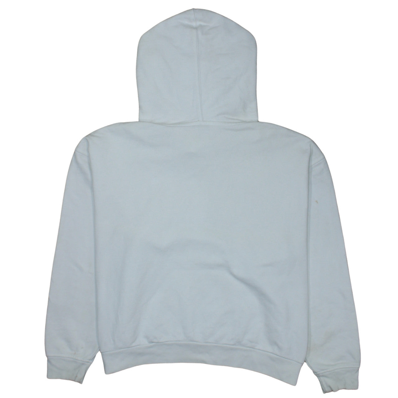 Levi's Womens White Large Pullover Hoodie with Logo Print