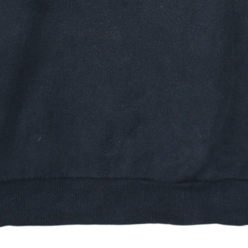 Adidas Women's Black Medium Pullover Sweatshirt Crew Neck Logo Print