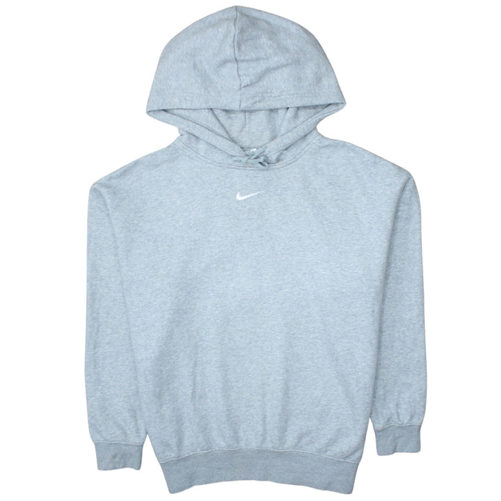 Nike Women's Grey Pullover Hoodie Small Cotton Blend