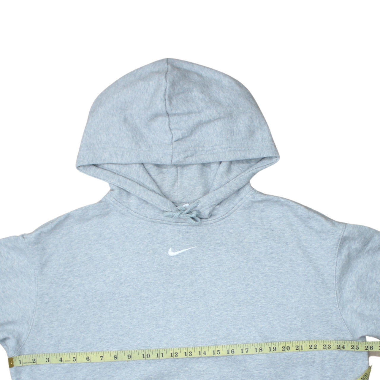 Nike Women's Grey Pullover Hoodie Small Cotton Blend