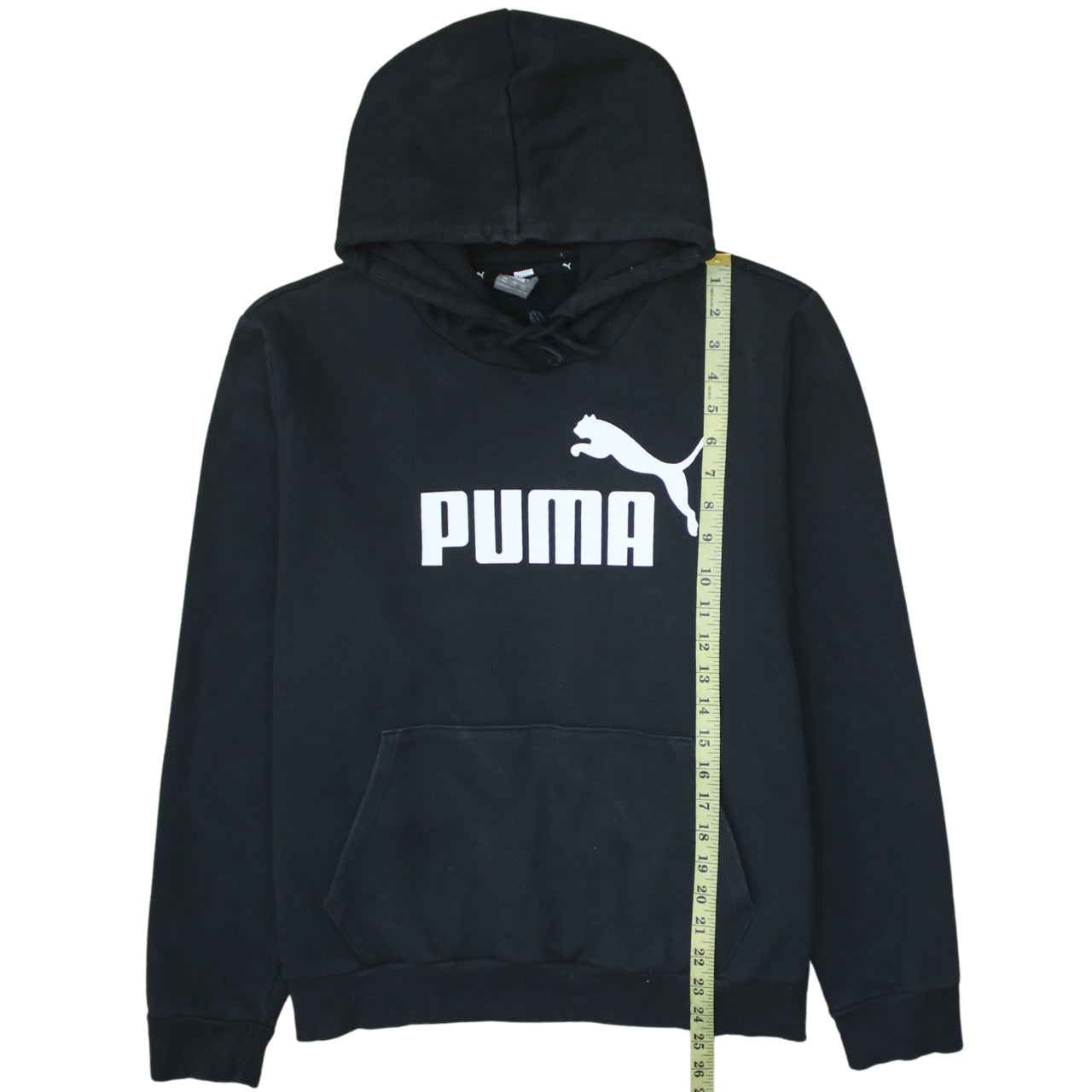 Puma Womens Black XXL Pullover Hoodie Sweatshirt with Logo