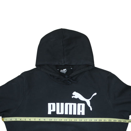 Puma Womens Black XXL Pullover Hoodie Sweatshirt with Logo
