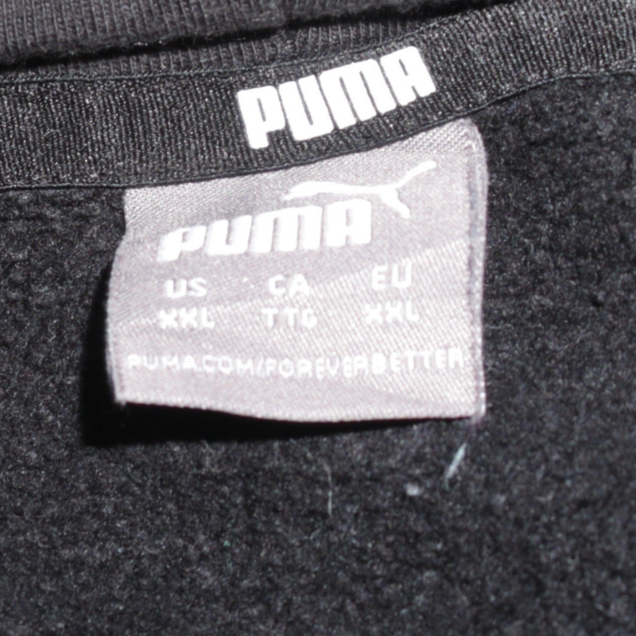 Puma Womens Black XXL Pullover Hoodie Sweatshirt with Logo
