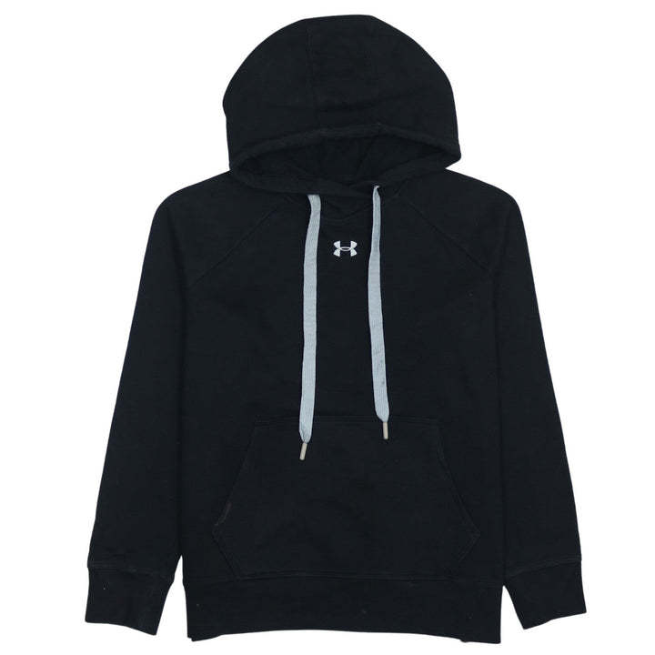 Under Armour Men’s Black Pullover Hoodie Small Logo Sportswear