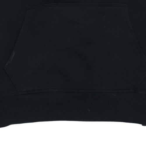 Under Armour Men’s Black Pullover Hoodie Small Logo Sportswear